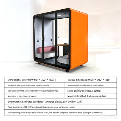 Open-plan offices,