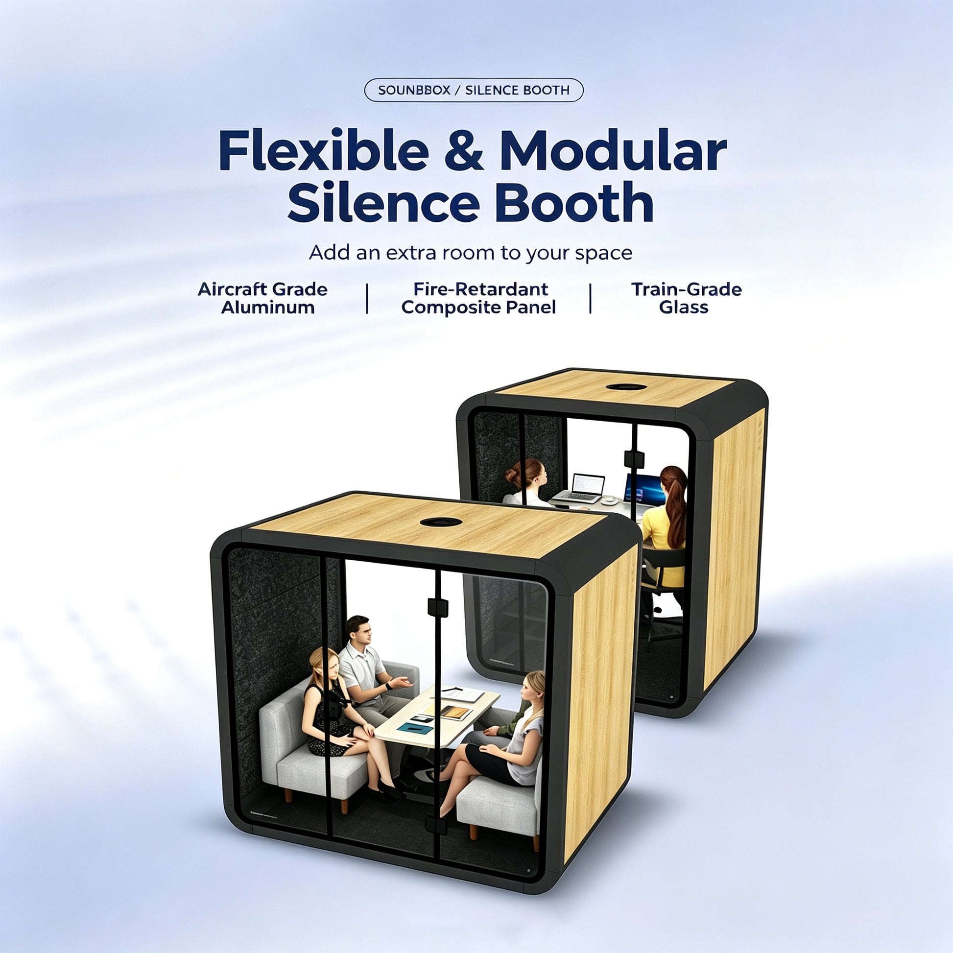 acoustic privacy booth