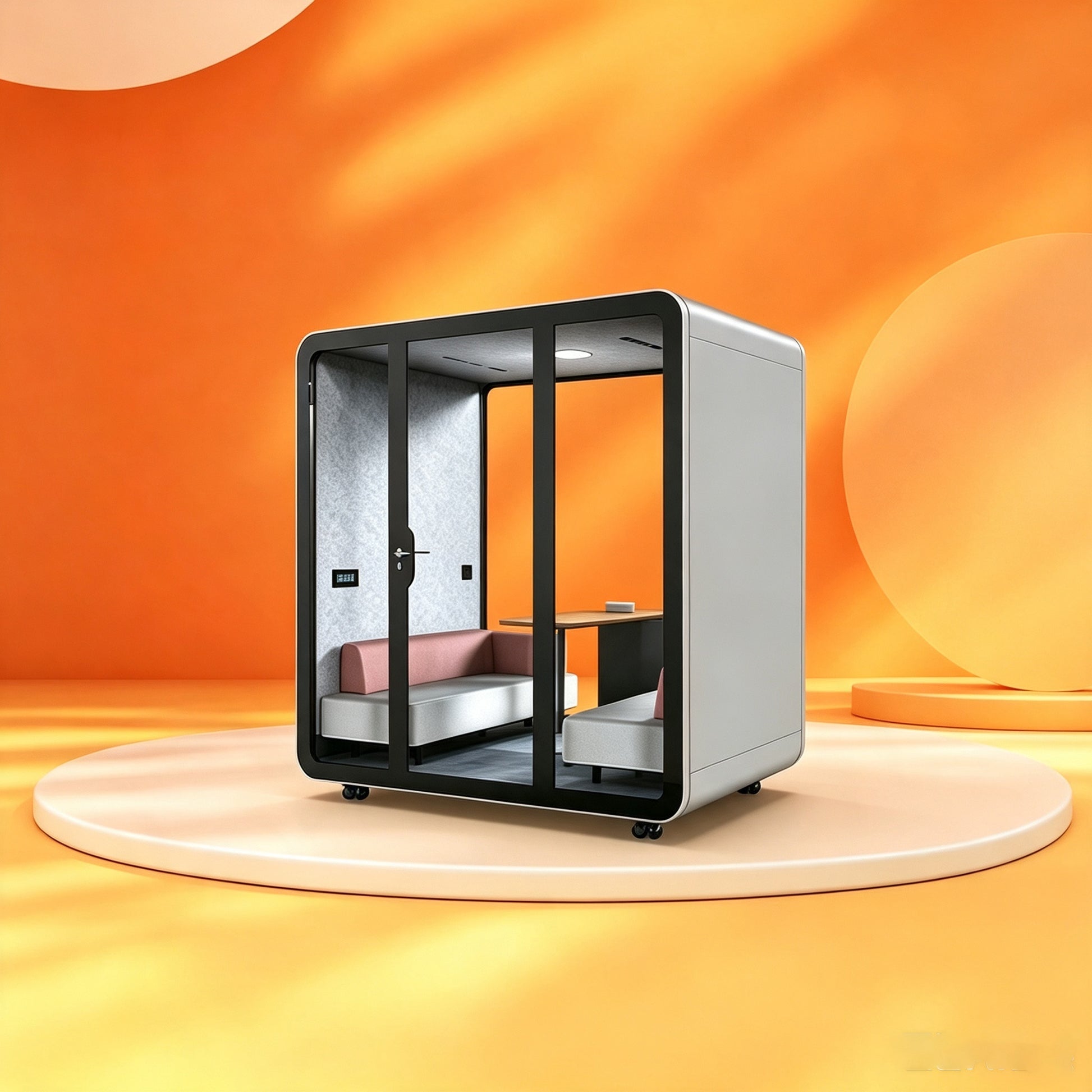 Open-plan offices,