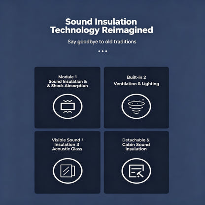 acoustic privacy booth